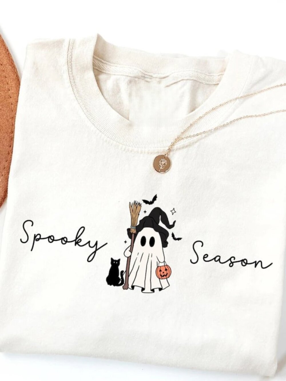 Spooky Season Shirt, Cute Ghost Halloween Tee